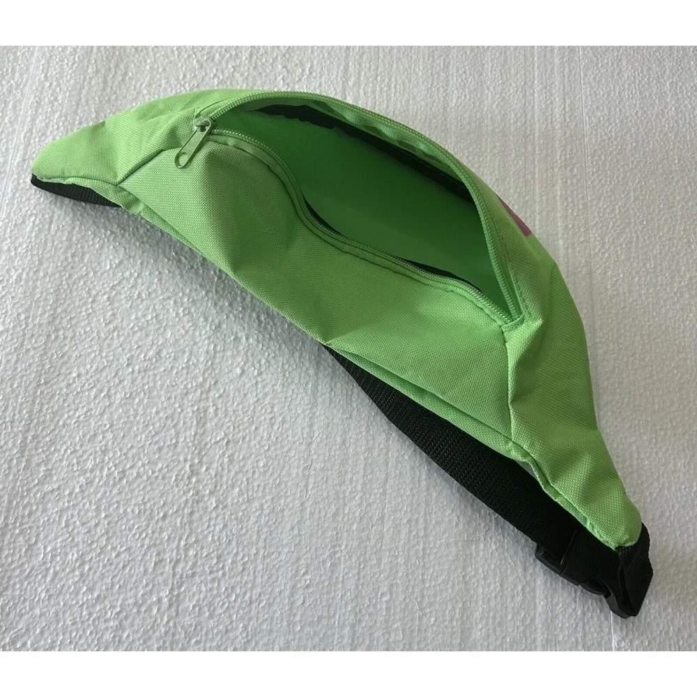 80’s Fanny Pack “PARTY” Neon Green/Pink - Picture 3 of 3